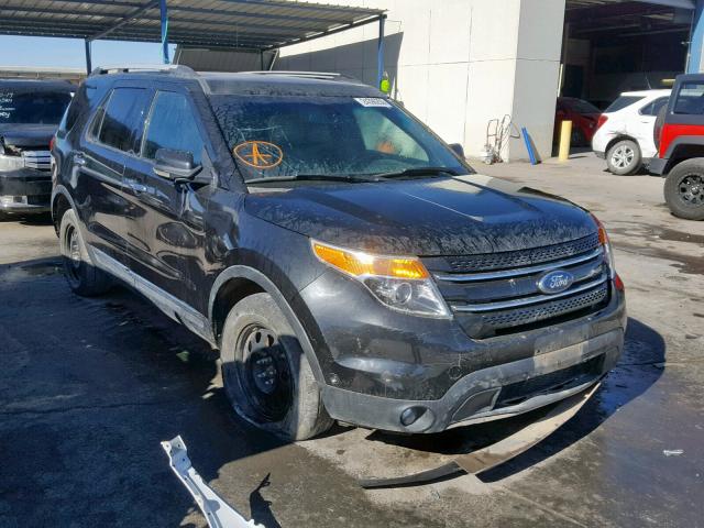 1FMHK7F89BGA31899 - 2011 FORD EXPLORER L BLACK photo 1