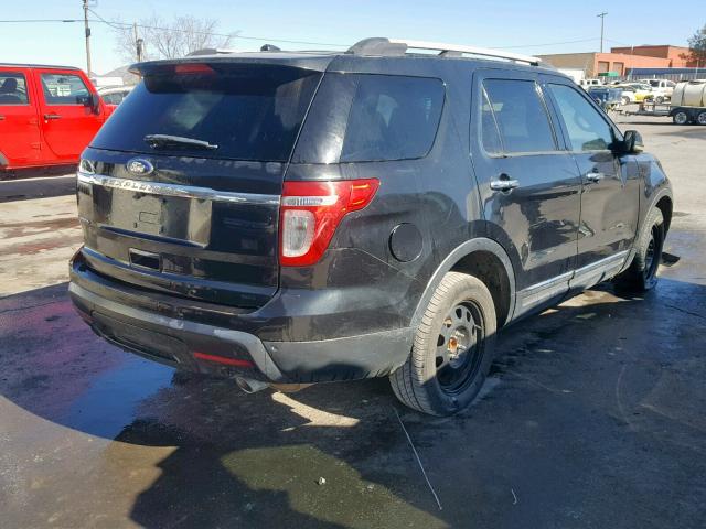 1FMHK7F89BGA31899 - 2011 FORD EXPLORER L BLACK photo 4