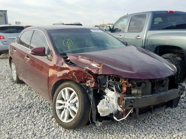 4T1BK1EB6FU145379 - 2015 TOYOTA AVALON XLE BURGUNDY photo 1