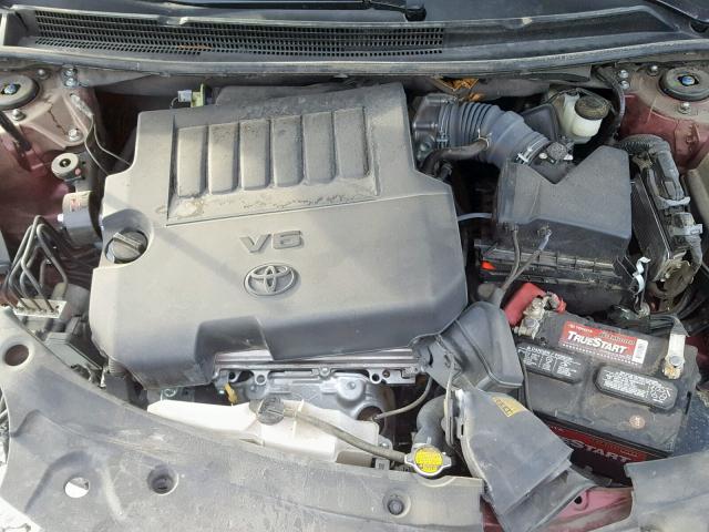 4T1BK1EB6FU145379 - 2015 TOYOTA AVALON XLE BURGUNDY photo 7