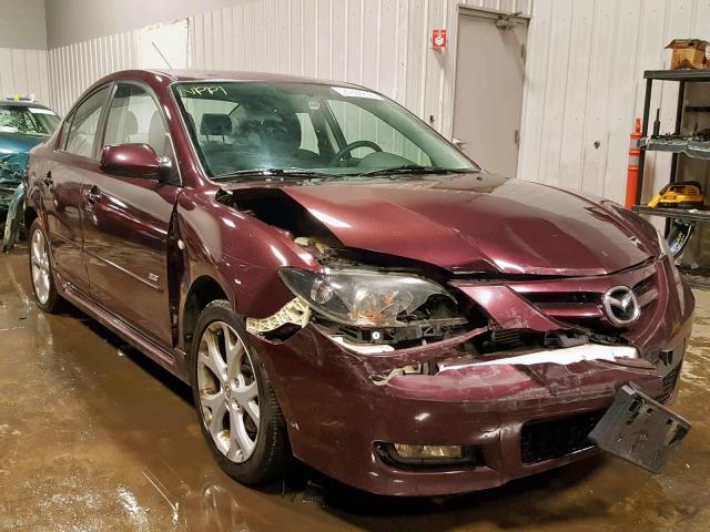 JM1BK323171756615 - 2007 MAZDA 3 S PURPLE photo 1