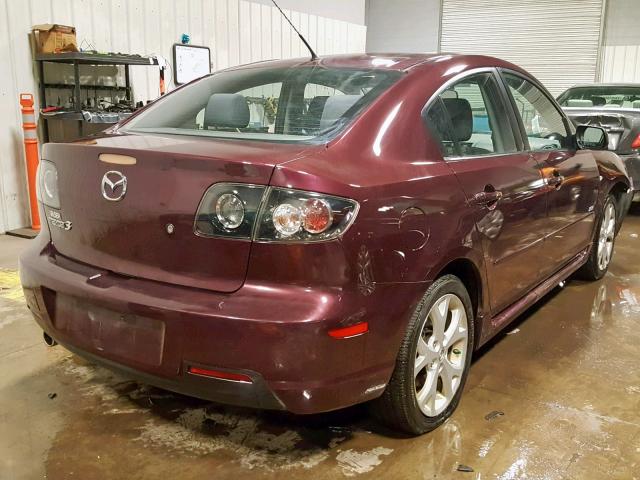 JM1BK323171756615 - 2007 MAZDA 3 S PURPLE photo 4