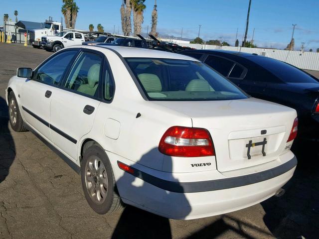 YV1VS295X1F602889 - 2001 VOLVO S40 1.9T WHITE photo 3