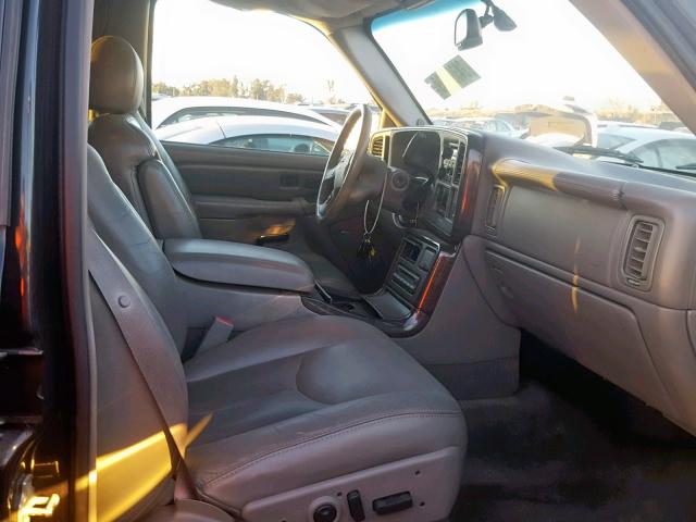 1GKEK63U74J298374 - 2004 GMC YUKON DENA BLACK photo 5