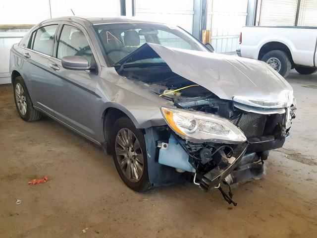 1C3CCBAB5EN211385 - 2014 CHRYSLER 200 LX SILVER photo 1