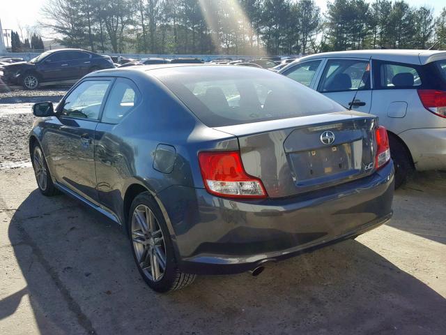 JTKJF5C77B3018000 - 2011 TOYOTA SCION TC ნაცრისფერი ფოტო 3