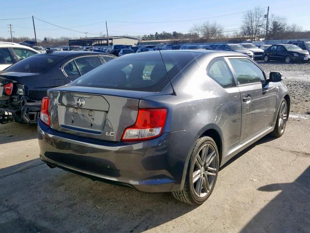 JTKJF5C77B3018000 - 2011 TOYOTA SCION TC ნაცრისფერი ფოტო 4