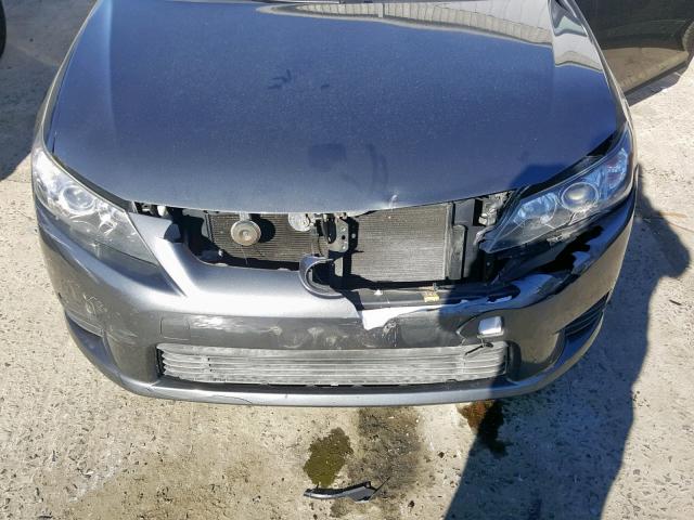 JTKJF5C77B3018000 - 2011 TOYOTA SCION TC ნაცრისფერი ფოტო 7