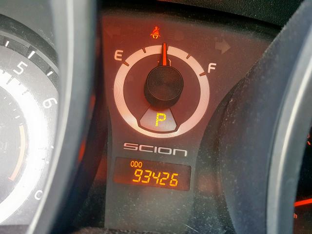 JTKJF5C77B3018000 - 2011 TOYOTA SCION TC ნაცრისფერი ფოტო 8