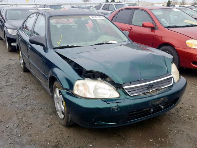 2HGEJ6615XH519803 - 1999 HONDA CIVIC BASE 绿色 照片 1