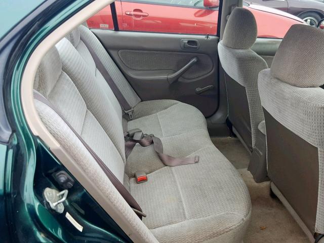 2HGEJ6615XH519803 - 1999 HONDA CIVIC BASE 绿色 照片 6