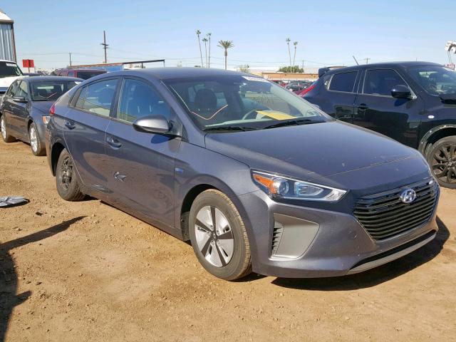 KMHC65LC9JU087269 - 2018 HYUNDAI IONIQ BLUE GRAY photo 1