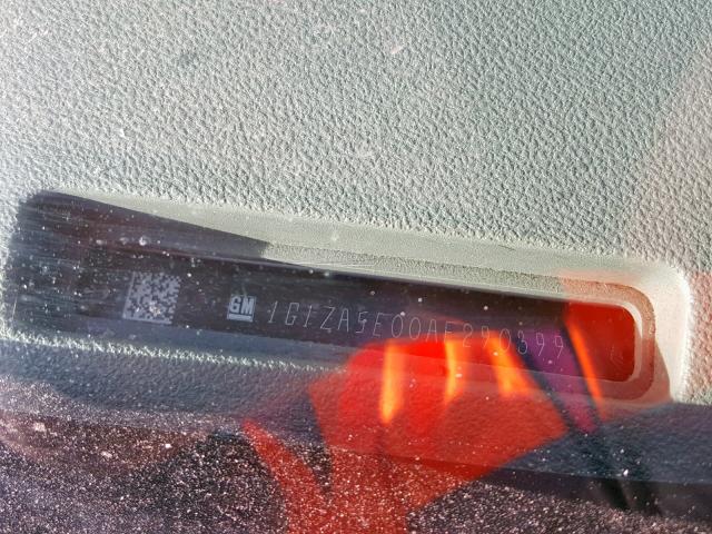 1G1ZA5E00AF290399 - 2010 CHEVROLET MALIBU LS WHITE photo 10