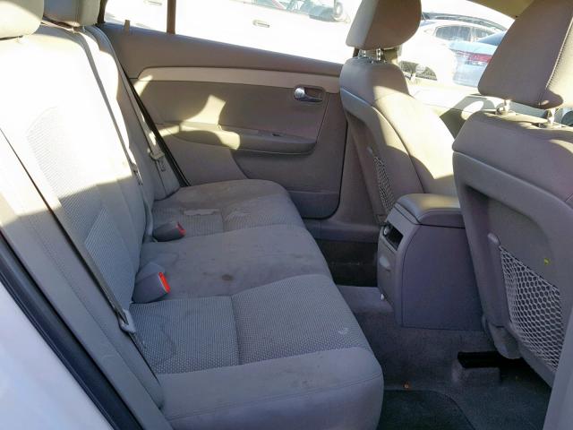 1G1ZA5E00AF290399 - 2010 CHEVROLET MALIBU LS WHITE photo 6