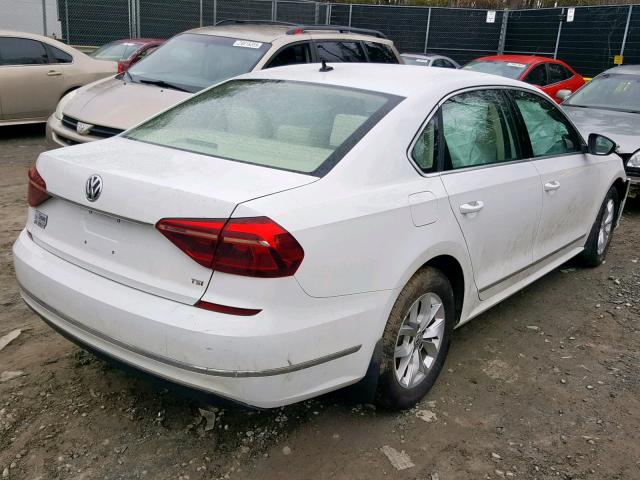 1VWAT7A33HC051836 - 2017 VOLKSWAGEN PASSAT S WHITE photo 4