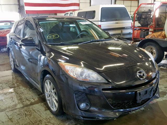 JM1BL1L51C1627687 - 2012 MAZDA 3 S BLACK photo 1