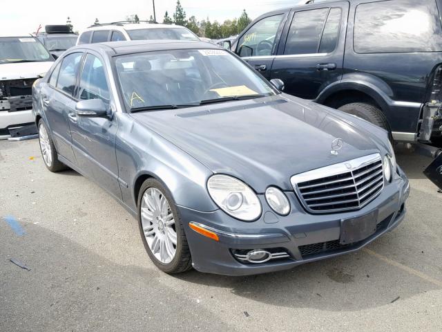 WDBUF56X08B191581 - 2008 MERCEDES-BENZ E 350 GRAY photo 1