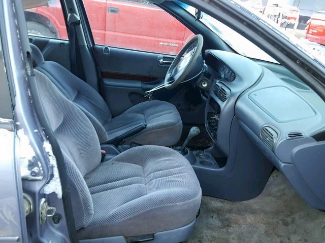 1C3EJ56H1SN623585 - 1995 CHRYSLER CIRRUS LX GRAY photo 5