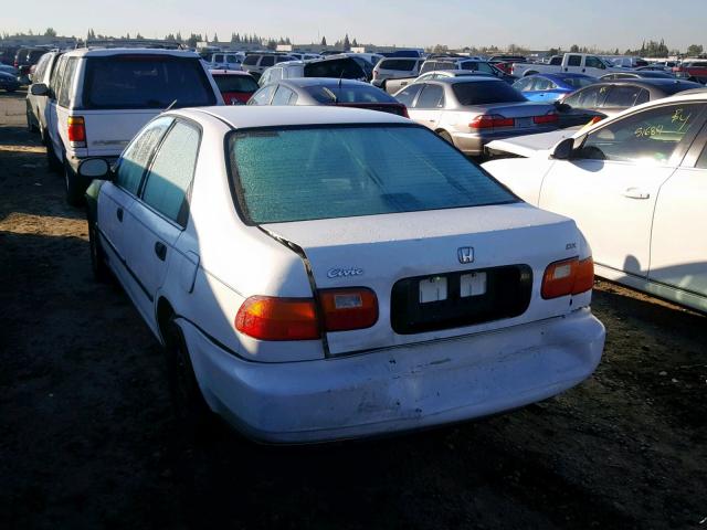 JHMEG8641SS006616 - 1995 HONDA CIVIC DX WHITE photo 3