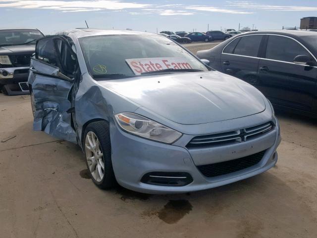 1C3CDFBA3DD268702 - 2013 DODGE DART SXT BLUE photo 1