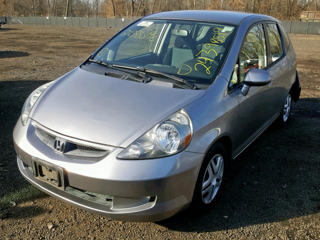 JHMGD38478S020269 - 2008 HONDA FIT SILVER photo 2