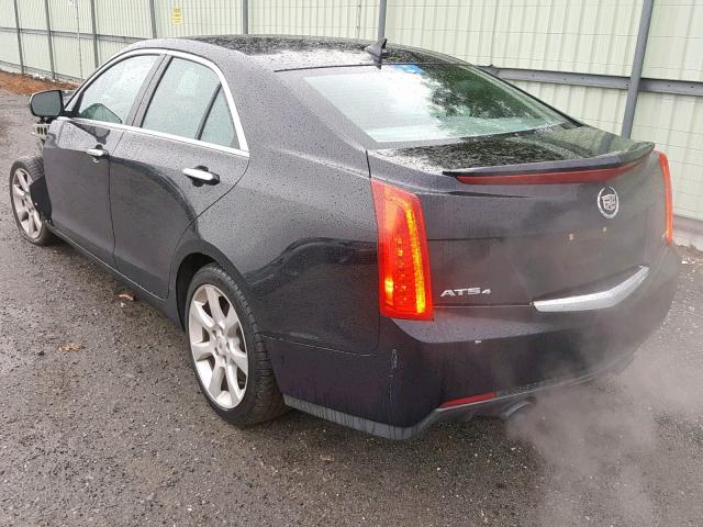 1G6AG5RX6E0133630 - 2014 CADILLAC ATS BLACK photo 3