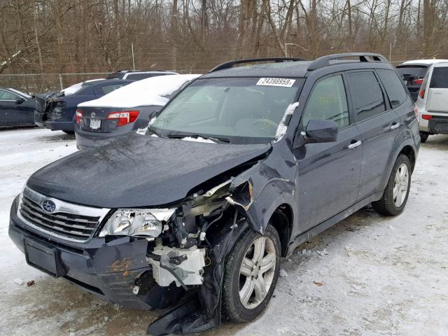 JF2SH6DC4AH741412 - 2010 SUBARU FORESTER 2 GRAY photo 2