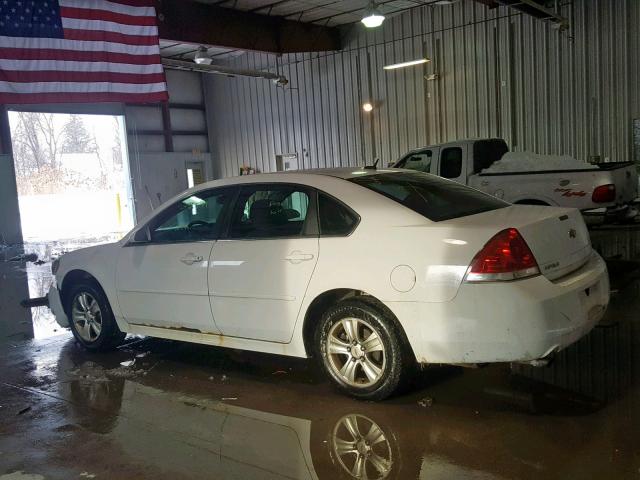 2G1WF5E37C1115351 - 2012 CHEVROLET IMPALA LS WHITE photo 3