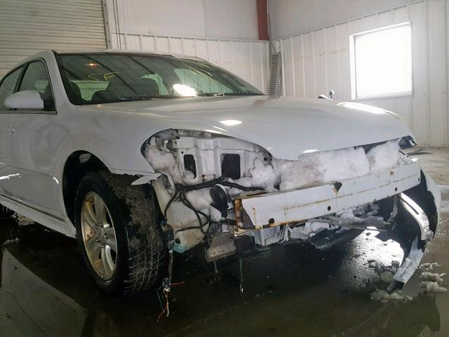 2G1WF5E37C1115351 - 2012 CHEVROLET IMPALA LS WHITE photo 9