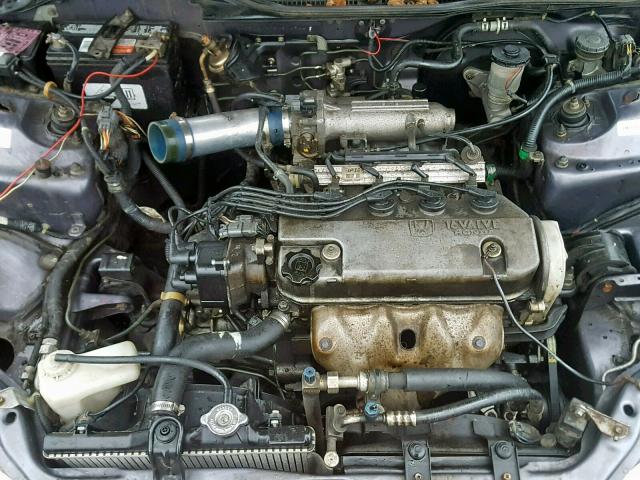 2HGEJ2127SH514944 - 1995 HONDA CIVIC DX GRAY photo 7