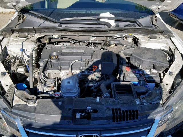 1HGCR2F39DA197607 - 2013 HONDA ACCORD LX WHITE photo 7