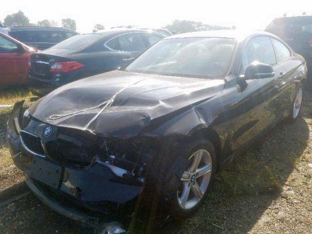 WBA3N5C54EF716002 - 2014 BMW 428 XI BLACK photo 2
