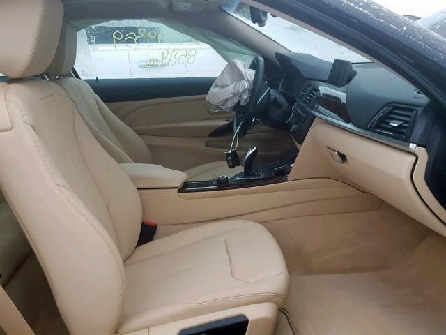 WBA3N5C54EF716002 - 2014 BMW 428 XI BLACK photo 5