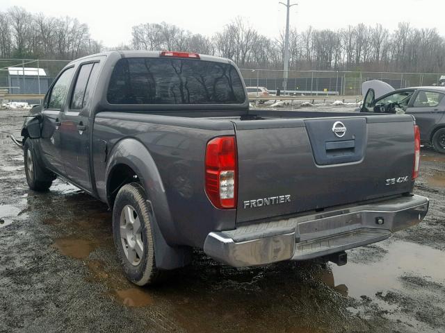 1N6AD09WX7C453550 - 2007 NISSAN FRONTIER C BLACK photo 3