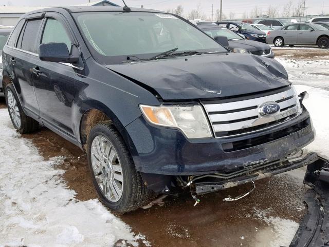 2FMDK49C58BA97718 - 2008 FORD EDGE LIMIT BLUE photo 1