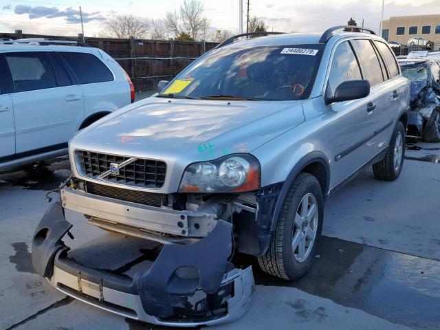 YV1CM59H441084180 - 2004 VOLVO XC90 GRAY photo 2