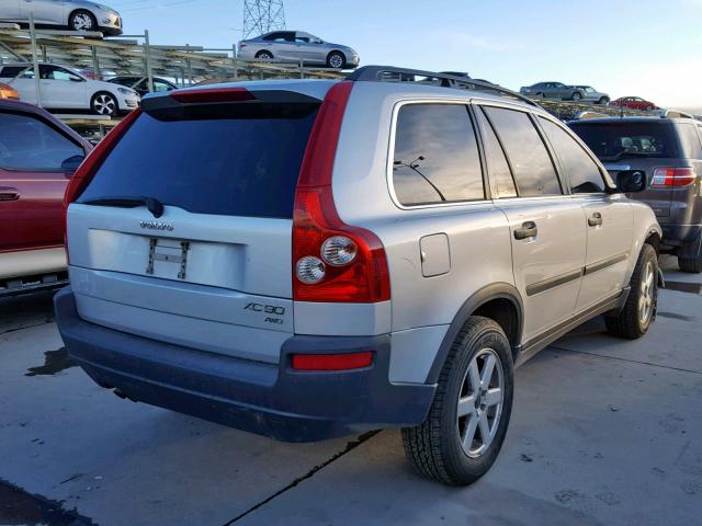 YV1CM59H441084180 - 2004 VOLVO XC90 GRAY photo 4