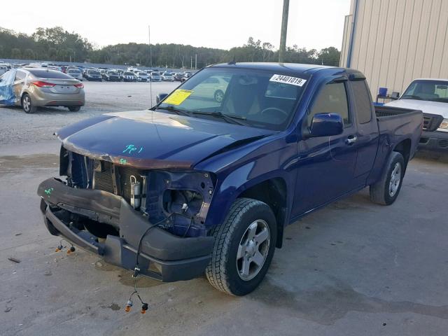 1GCESCF9XB8105852 - 2011 CHEVROLET COLORADO L BLUE photo 2
