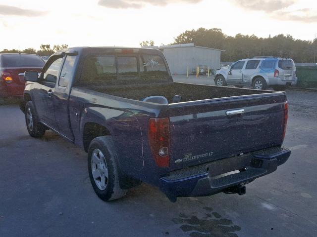 1GCESCF9XB8105852 - 2011 CHEVROLET COLORADO L BLUE photo 3