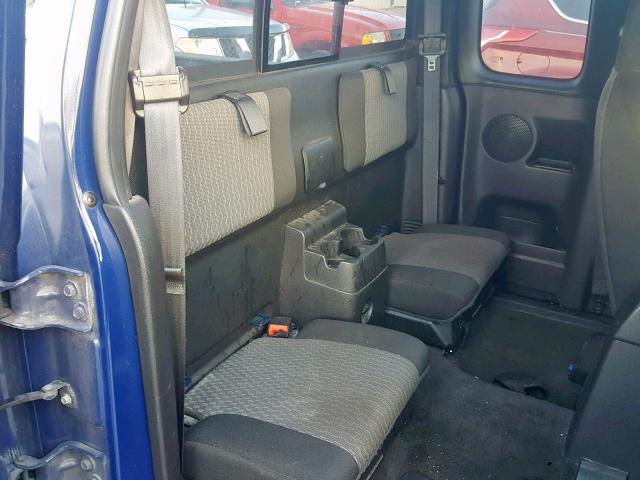 1GCESCF9XB8105852 - 2011 CHEVROLET COLORADO L BLUE photo 6