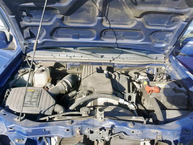 1GCESCF9XB8105852 - 2011 CHEVROLET COLORADO L BLUE photo 7