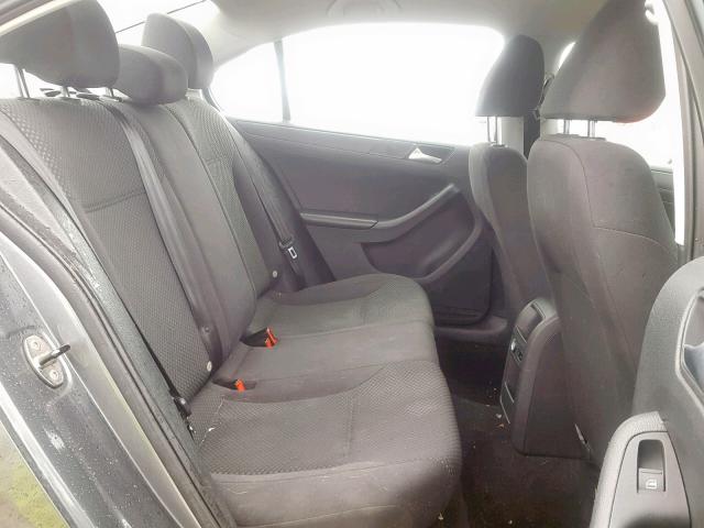 3VW2K7AJ9DM274008 - 2013 VOLKSWAGEN JETTA BASE 灰色 照片 6