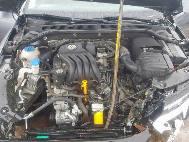 3VW2K7AJ9DM274008 - 2013 VOLKSWAGEN JETTA BASE 灰色 照片 7