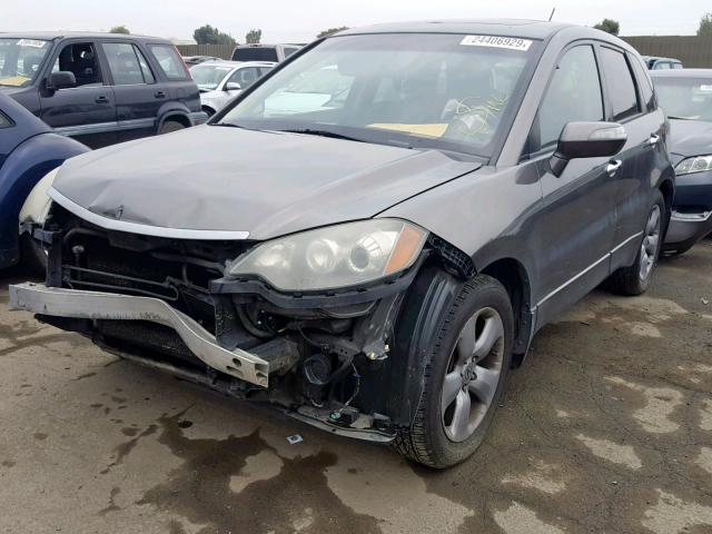 5J8TB18547A020710 - 2007 ACURA RDX TECHNO SILVER photo 2