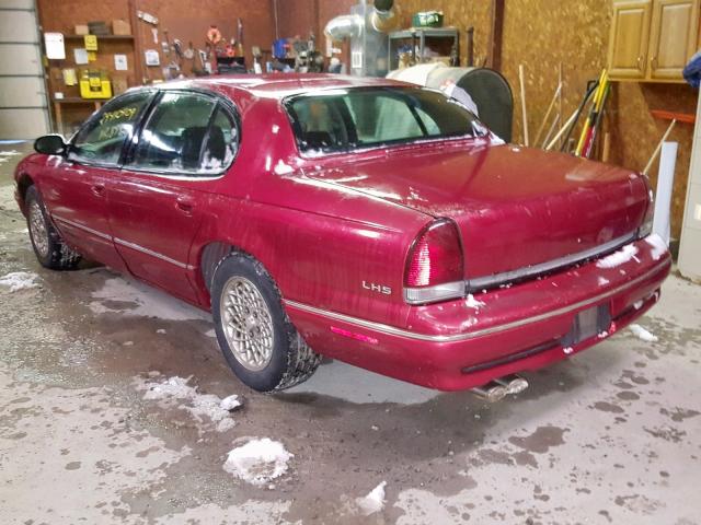 2C3HC56F0VH692271 - 1997 CHRYSLER LHS RED photo 3