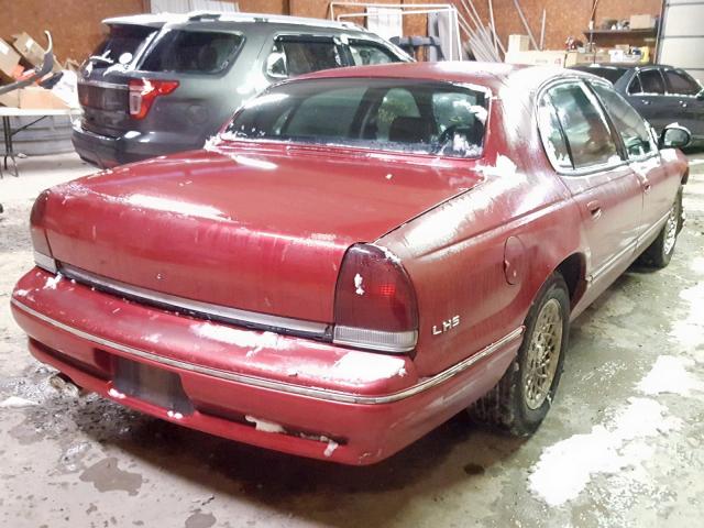 2C3HC56F0VH692271 - 1997 CHRYSLER LHS RED photo 4