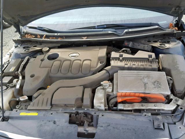 1N4CL21E49C186184 - 2009 NISSAN ALTIMA HYB GRAY photo 7