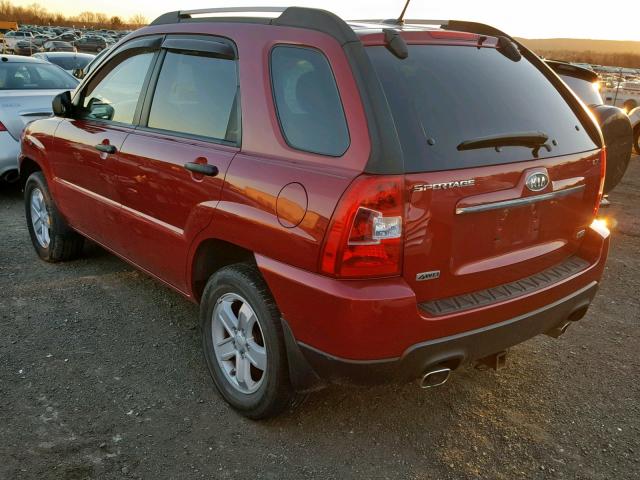 KNDJE723597555987 - 2009 KIA SPORTAGE L RED photo 3