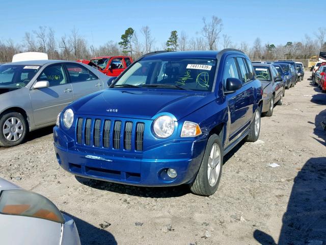 1J4FT47B89D133962 - 2009 JEEP COMPASS SP ლურჯი ფოტო 2