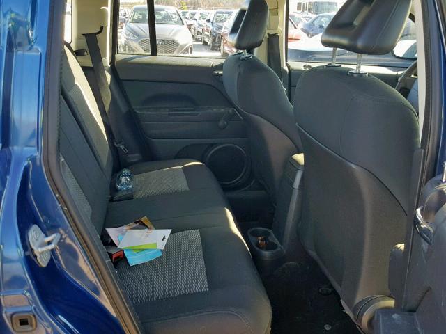 1J4FT47B89D133962 - 2009 JEEP COMPASS SP ლურჯი ფოტო 6